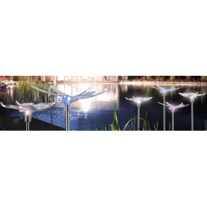 Globo - Set 4x LED Solarno svetlo LED/0,06W/3V IP44