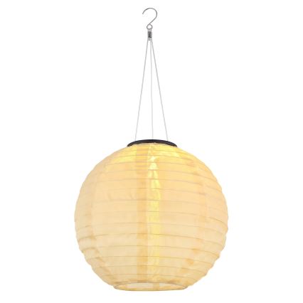 Globo - LED Viseća solarna lampa LED/0,5W/3V IP44 bež