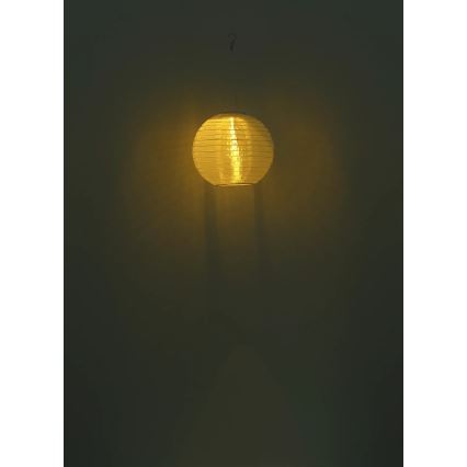 Globo - LED Viseća solarna lampa LED/0,5W/3V IP44 bež