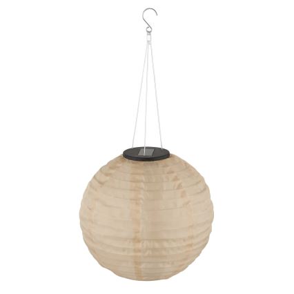 Globo - LED Viseća solarna lampa LED/0,5W/3V IP44 bež