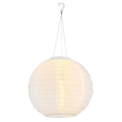 Globo - LED Viseća solarna lampa LED/0,5W/3V IP44 bela