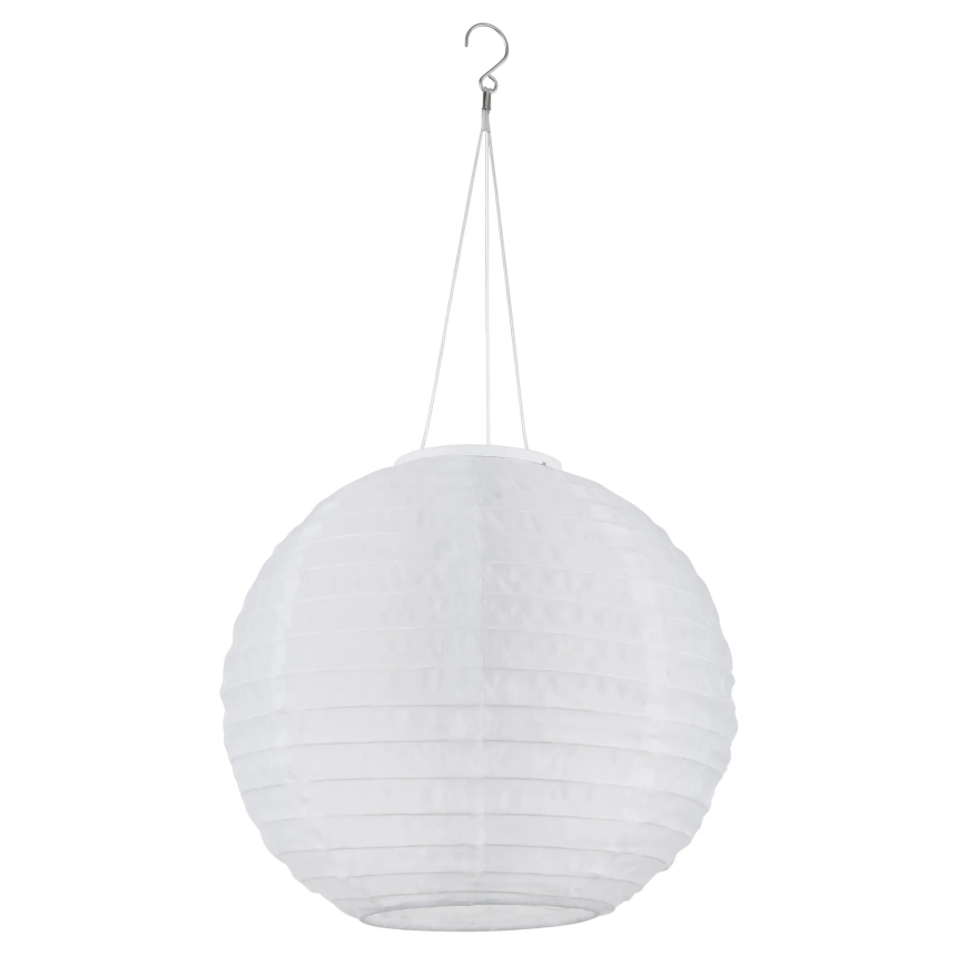 Globo - LED Viseća solarna lampa LED/0,5W/3V IP44 bela