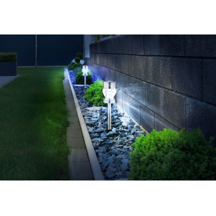 Globo - LED RGBW Solarna lampa 2u1 LED/0,06W/3V IP44