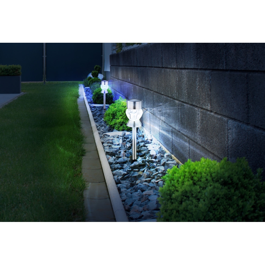 Globo - LED RGBW Solarna lampa 2u1 LED/0,06W/3V IP44