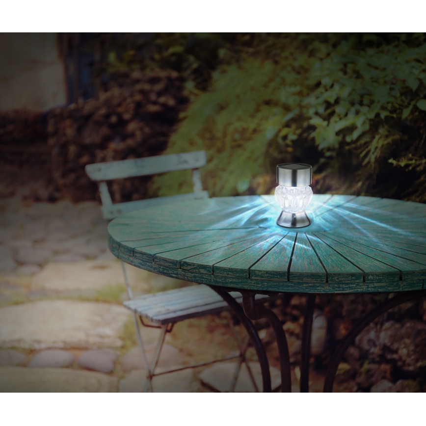 Globo - LED RGBW Solarna lampa 2u1 LED/0,06W/3V IP44