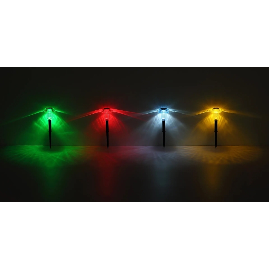 Globo - Set 4x LED RGB solarna rasveta LED/0,05W/3V IP44