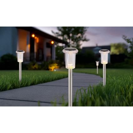Globo - Set 4x LED Solarno svetlo LED/0,06W/1,2V IP44