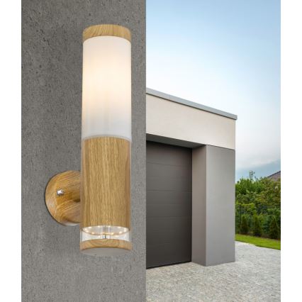 Globo - Spoljašnja zidna lampa 1xE27/15W/230V IP44