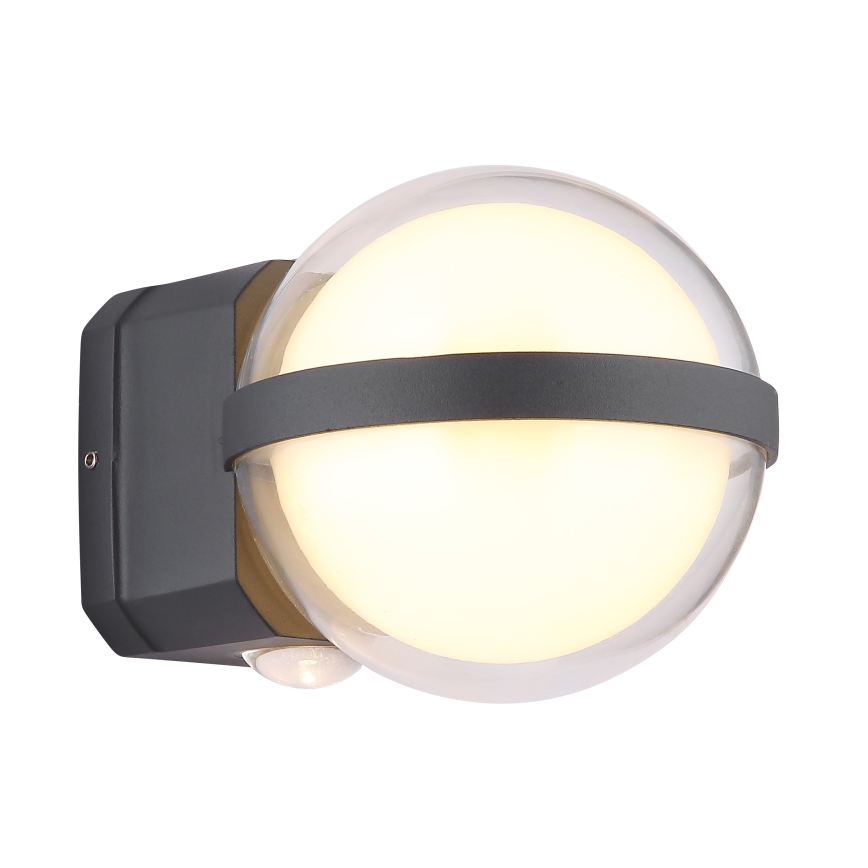 Globo - LED spoljašnje zidno svetlo LED/12W/230V IP54 crno