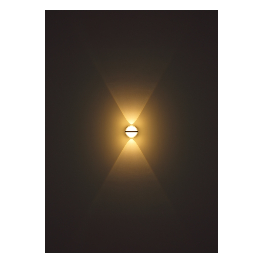 Globo - LED spoljašnje zidno svetlo LED/12W/230V IP54 crno