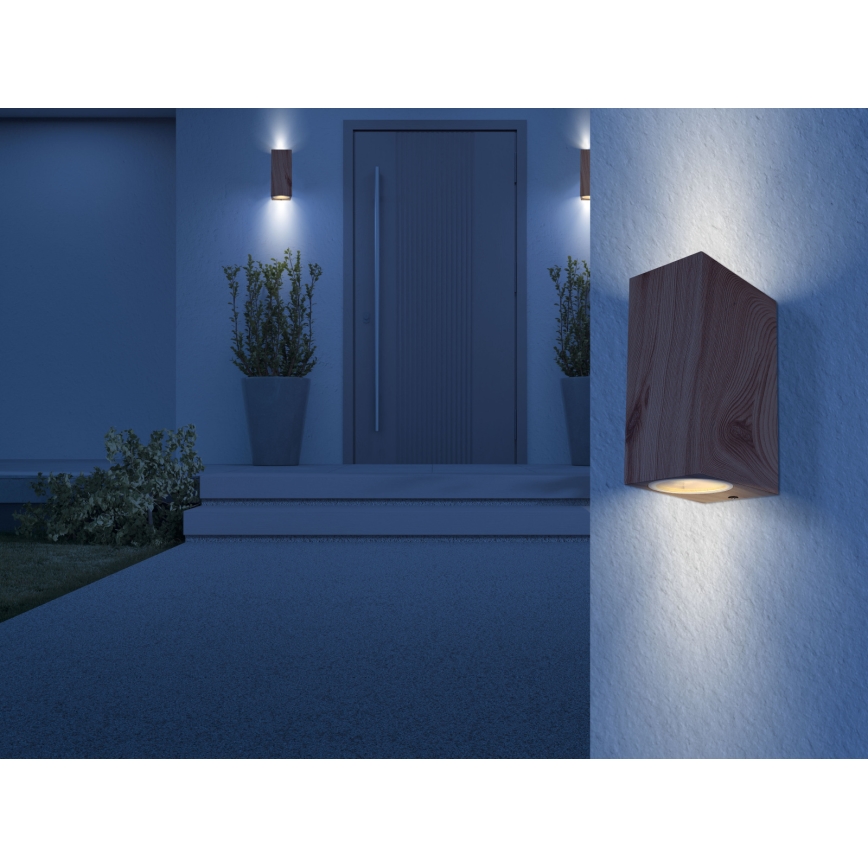 Globo - Spoljašnja zidna lampa 2xGU10/35W/230V IP44