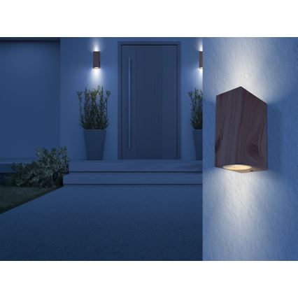 Globo - Spoljašnje zidno svetlo 2xGU10/35W/230V IP44