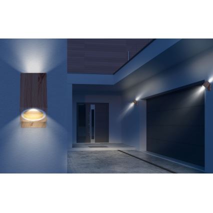 Globo - Spoljašnja zidna lampa 1xGU10/35W/230V IP44
