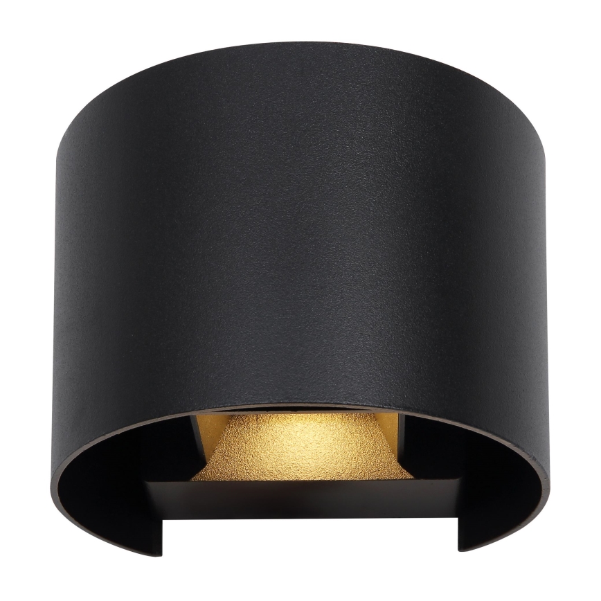 Globo - LED Spoljna zidna lampa 2xLED/3W/230V IP44 crno