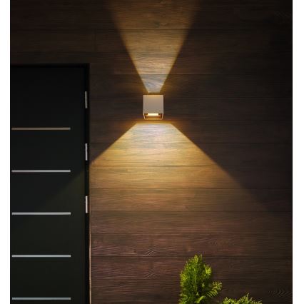 Globo - LED spoljašnje zidno svetlo 2xLED/3W/230V IP54