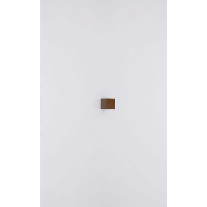 Globo - LED Spoljna zidna lampa 2xLED/3W/230V IP44 braon