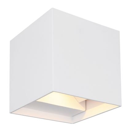 Globo - LED Spoljna zidna lampa 2xLED/3W/230V IP44 bela