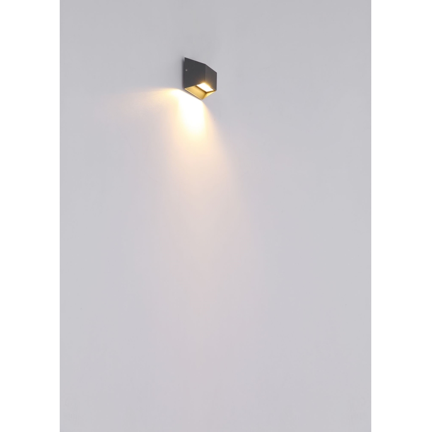 Globo - LED Spoljna zidna lampa LED/7W/230V IP54 antracit