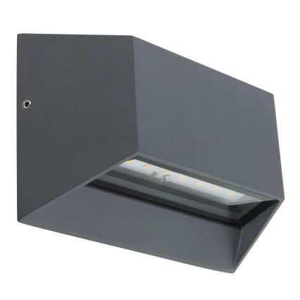 Globo - LED Spoljna zidna lampa LED/7W/230V IP54 antracit
