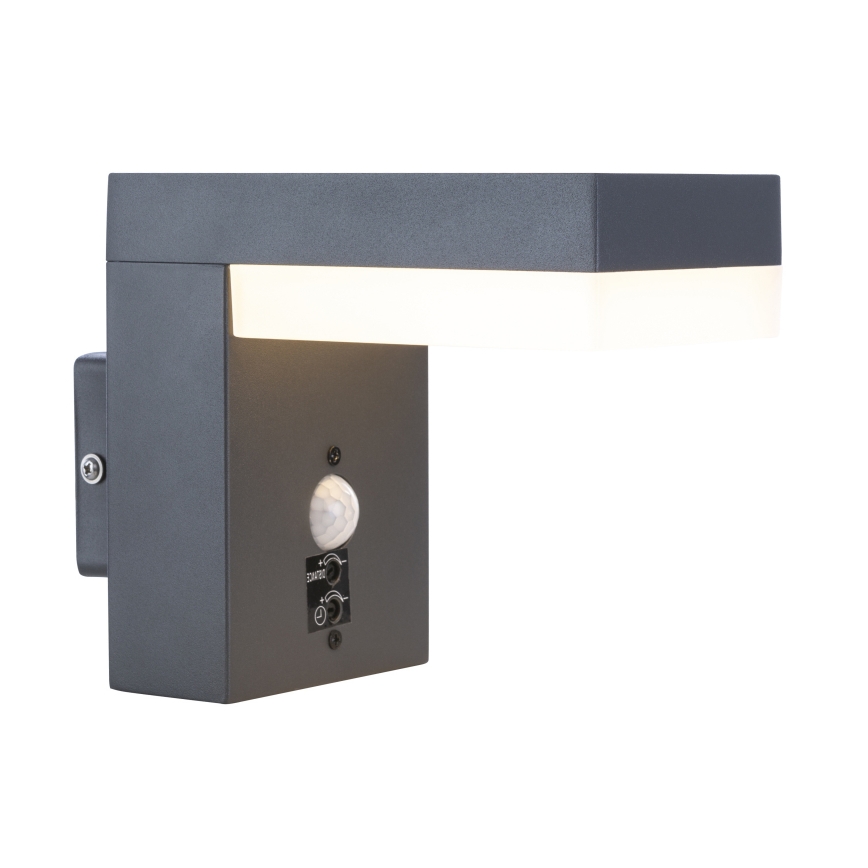 Globo - LED spoljašnje zidno svetlo sa senzorom LED/9,5W/230V IP44