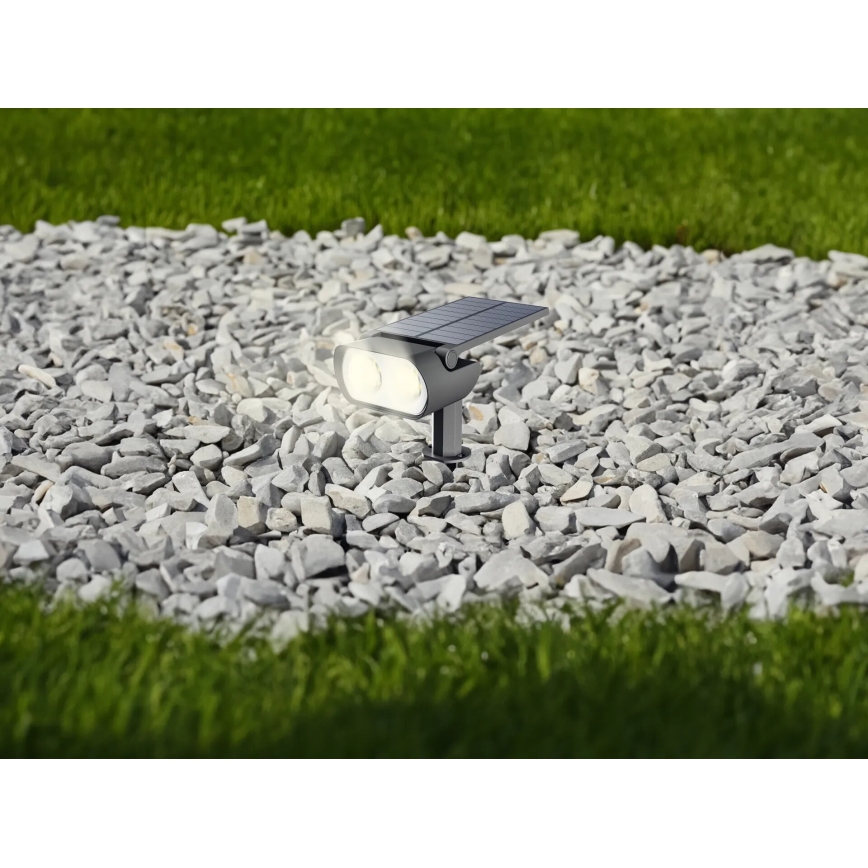 Globo - LED Solarno svetlo 2u1 LED/6,4W/3V IP65