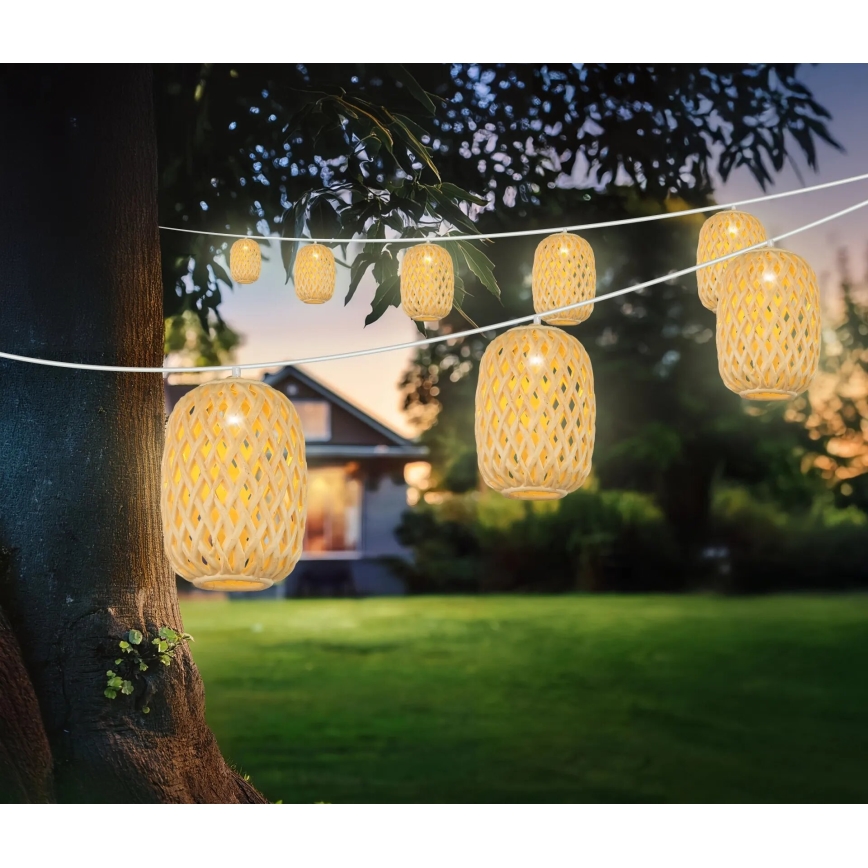 Globo - LED solarni lanac LED/0,06W/3V 650 cm IP44