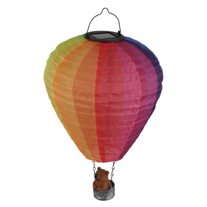 Globo - LED Viseća solarna dekoracija 24xLED/0,06W/3V IP44 leteći balon