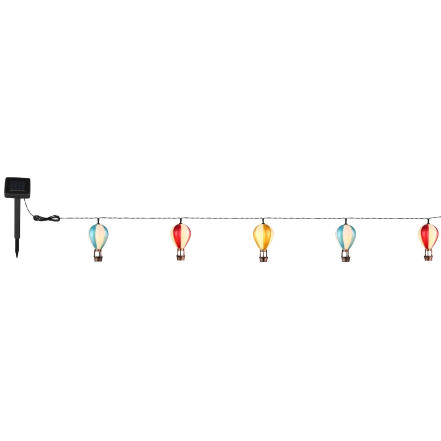 Globo - LED solarni lanac 9xLED/0,06W/3V 390 cm IP44