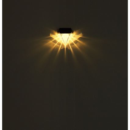 Globo - Set 2x LED Solarna zidna rasveta LED/0,5W/3V IP44