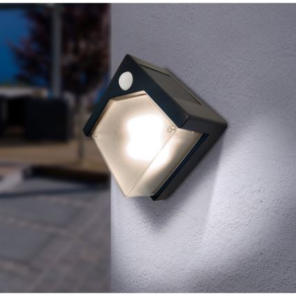 Globo - LED Solarna lampa sa senzorom LED/0,48W/3V IP44 600 mAh