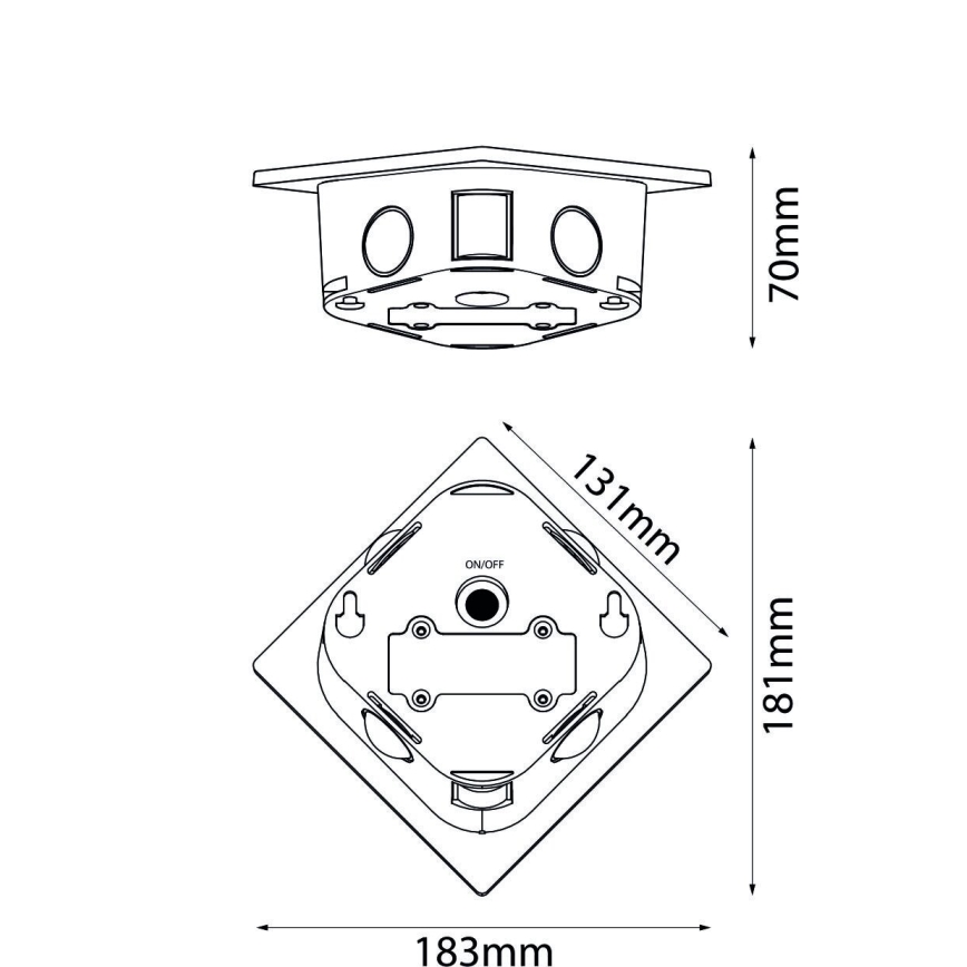 Globo - LED Solarno svetlo LED/0,5W/3,2V IP54