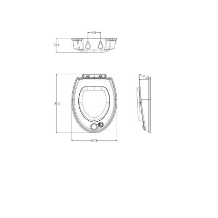 Globo - LED Solarna lampa sa senzorom LED/2,5W/3,7V IP54
