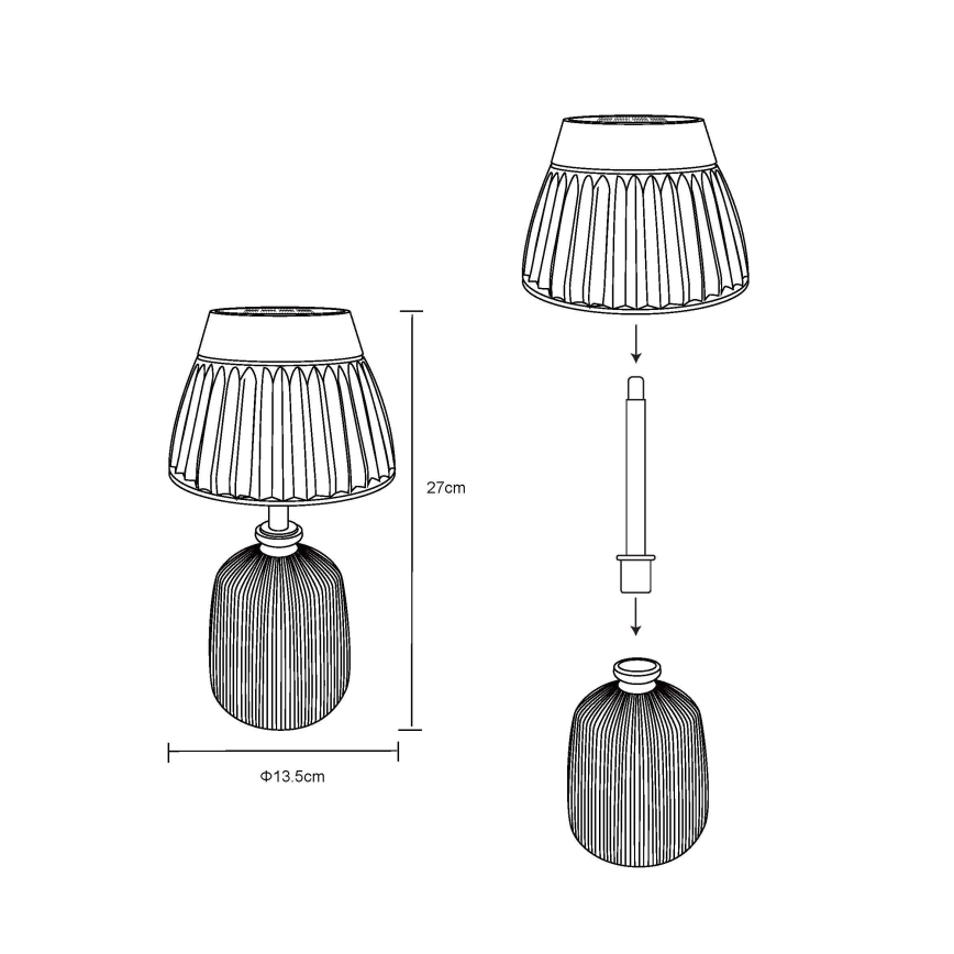 Globo - LED Solarna lampa 10xLED/0,06W/3V IP44