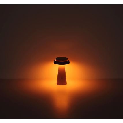 Globo - LED Prigušiva solarna dodirna lampa LED/4W/3,7W IP54 roze