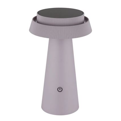 Globo - LED Prigušiva solarna dodirna lampa LED/4W/3,7W IP54 roze