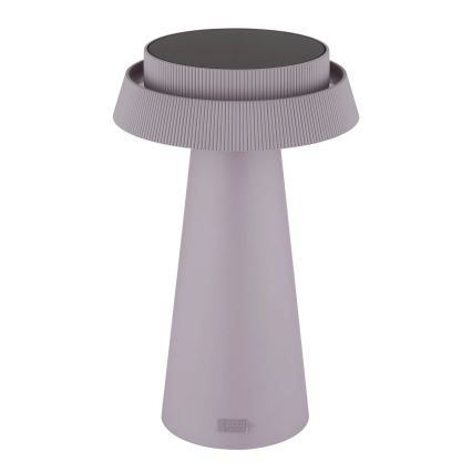 Globo - LED Prigušiva solarna dodirna lampa LED/4W/3,7W IP54 roze