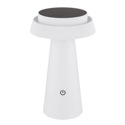 Globo - LED Prigušiva solarna dodirna lampa LED/4W/3,7W IP54 bela