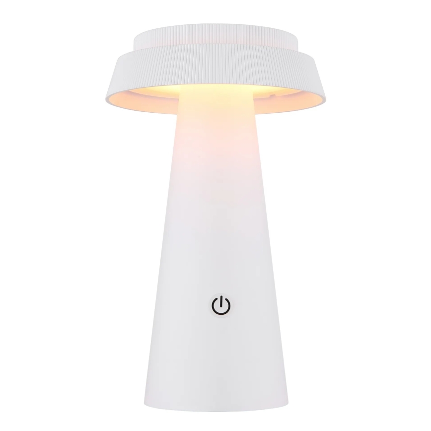 Globo - LED Prigušiva solarna dodirna lampa LED/4W/3,7W IP54 bela