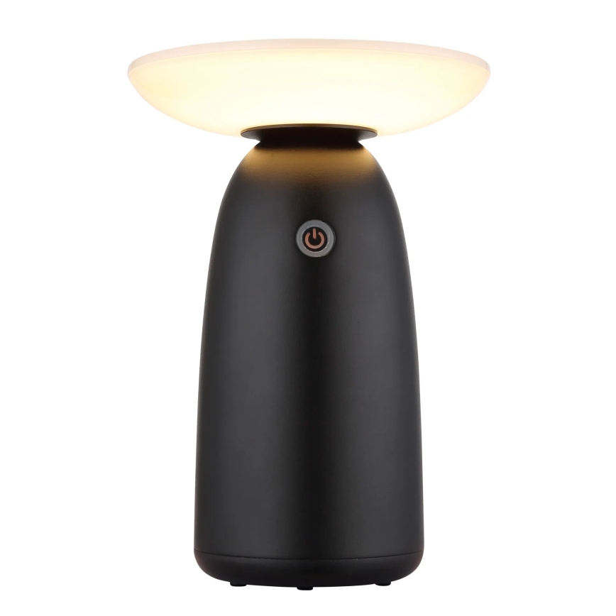 Globo - LED Prigušiva solarna dodirna lampa LED/10W/3,7V IP54 crno