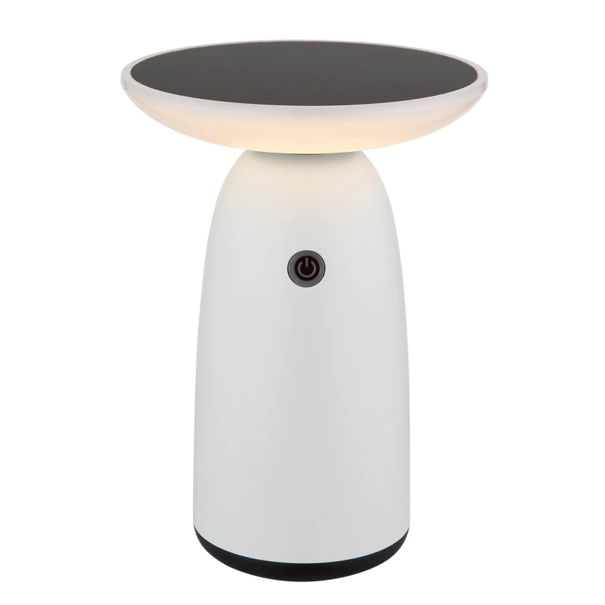 Globo - LED Prigušiva solarna dodirna lampa LED/10W/230V IP54 bela