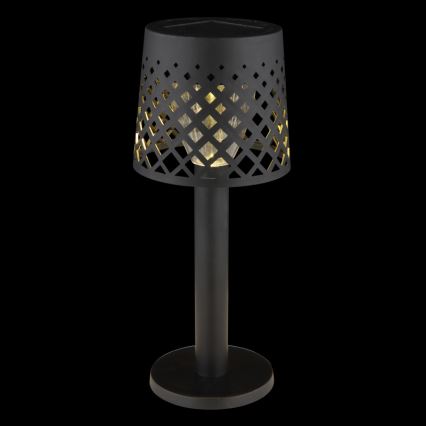 Globo - LED Solarno svetlo LED/0,06W/3,2V 3000K IP44 crno