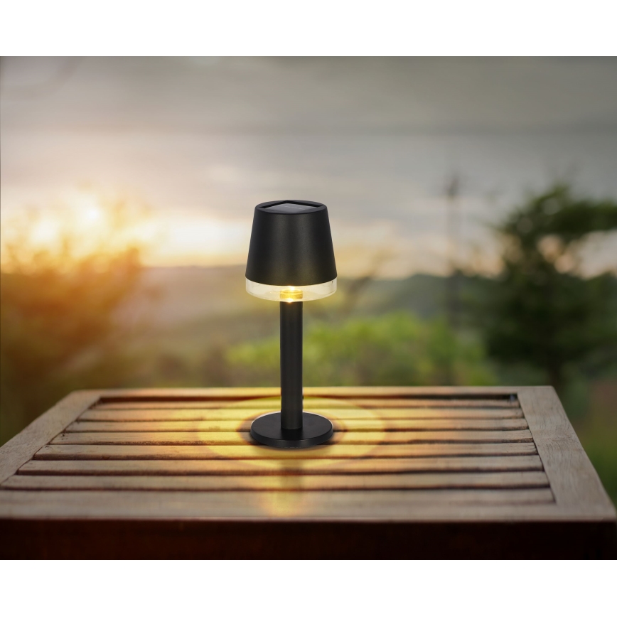 Globo - LED Solarno svetlo LED/0,5W/3,2V 3000K IP44 crno