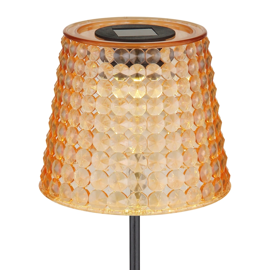 Globo - Set 2x LED Solarno svetlo LED/0,06W/3V IP44 narandžasta