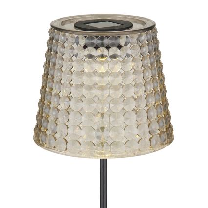 Globo - Set 2x LED Solarno svetlo LED/0,06W/3V IP44 sivo