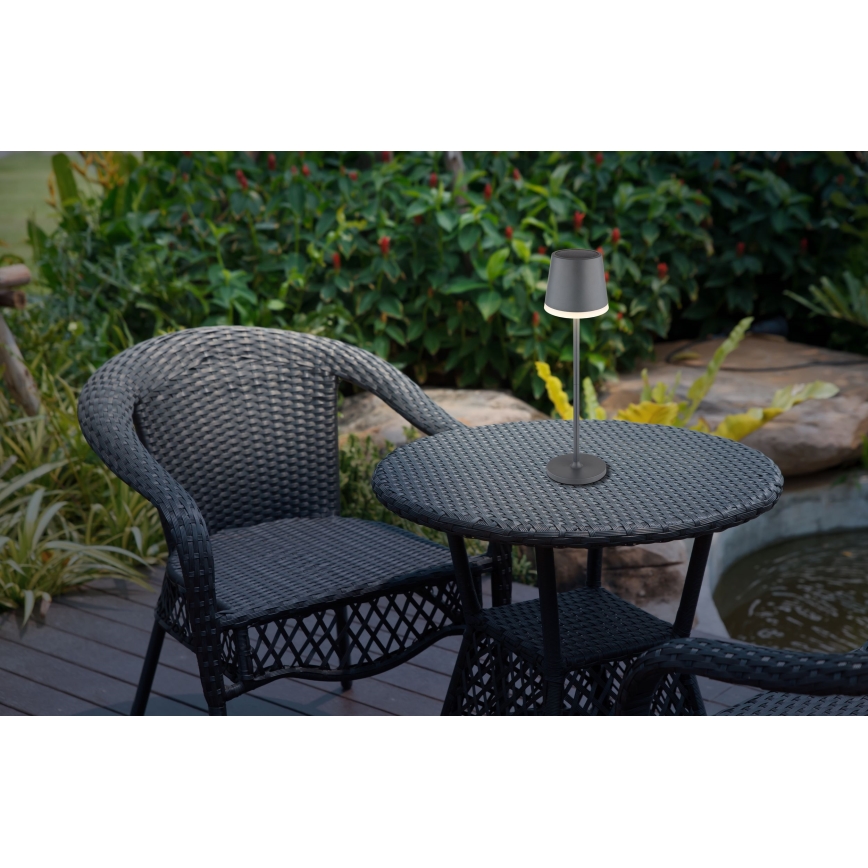 Globo - LED Solarno svetlo LED/0,6W/3V 3000K IP44 antracit