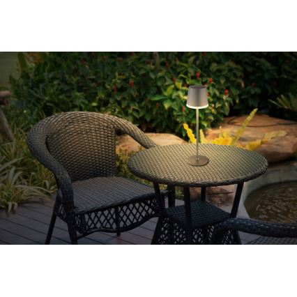 Globo - LED Solarno svetlo LED/0,6W/3V 3000K IP44 antracit