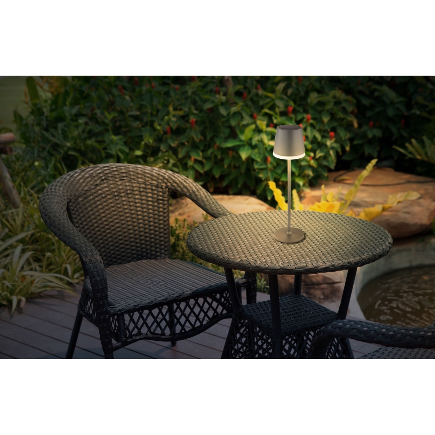 Globo - LED Solarno svetlo LED/0,6W/3V 3000K IP44 antracit