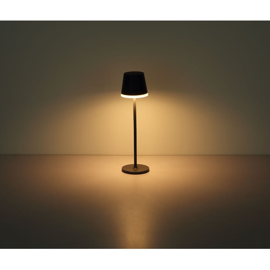 Globo - LED Solarno svetlo LED/0,6W/3V 3000K IP44 antracit