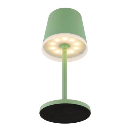 Globo - LED Solarno svetlo LED/0,06W/3V 3000K IP44 zelena