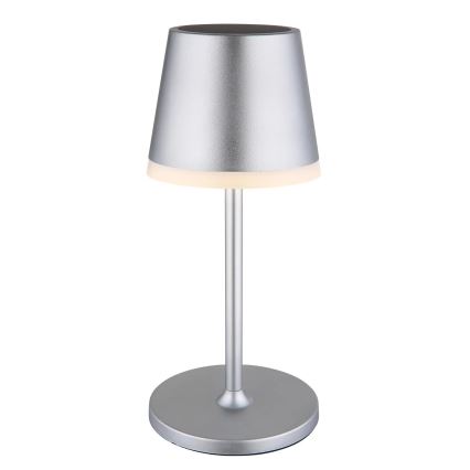 Globo - LED Solarno svetlo LED/0,6W/3V 3000K IP44 mat krom